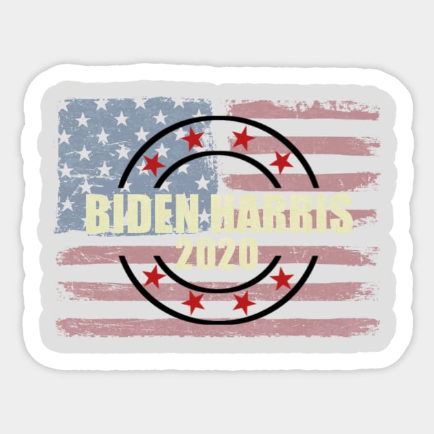 BIDEN HARRIS 2020 Sticker by Ian Ollave